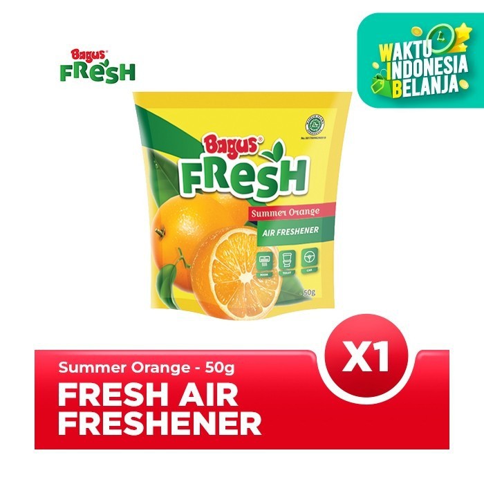 PENGHARUM RUANGAN / BAGUS FRESH POUCH ORANGE W-21523