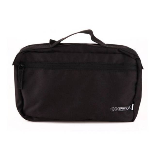 Tas Perlengkapan Mandi Specs Oceanus Toiletries - Black Original