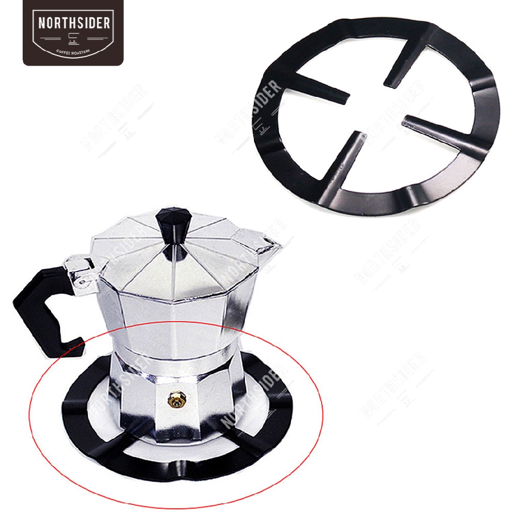 TATAKAN KOMPOR MOKA POT KOPI STOVE SIMMER RING - HITAM