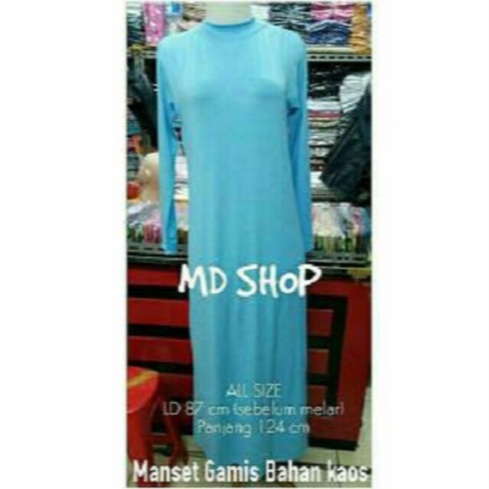 MANSET GAMIS|Manset Baju|Manset Muslim Panjang BAHAN Kaos lembut adem