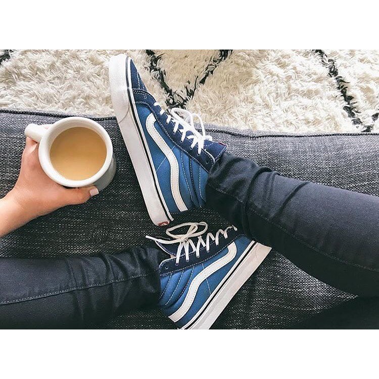 Vans Sk8-Hi Navy (Resmi PT. Navya)