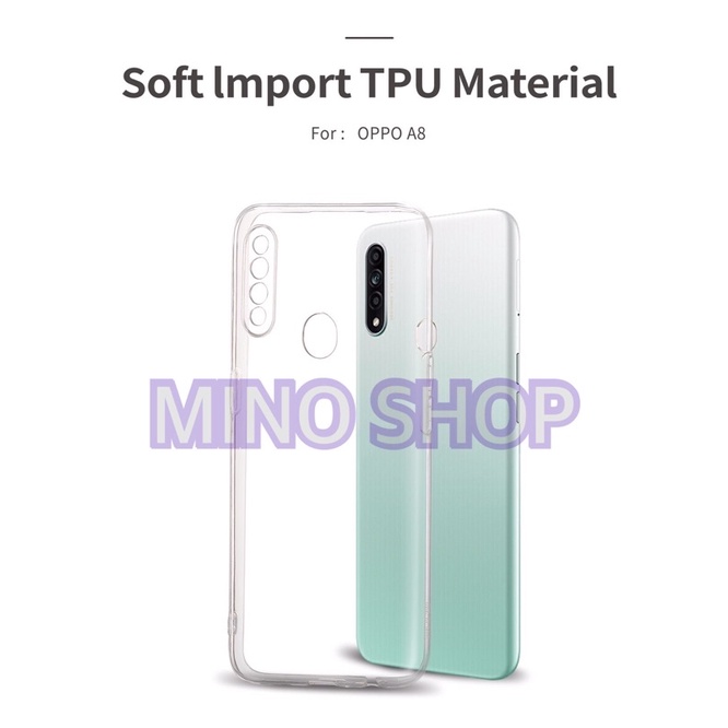 SOFTCASE TRANSPARAN OPPO A31 2020 - A8 2019 PREMIUM CLEAR SOFT CASE