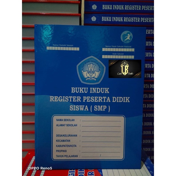 

BUKU INDUK REGISTER PESERTA DIDIK SISWA SMP K13