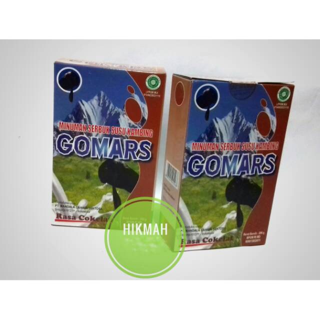 

susu kambing gomars(coklat)