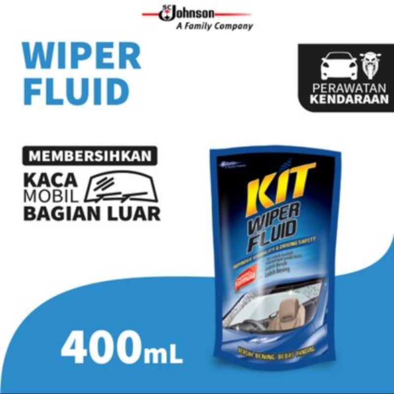 Kit Wiper Fluid 400ml ( Refill )