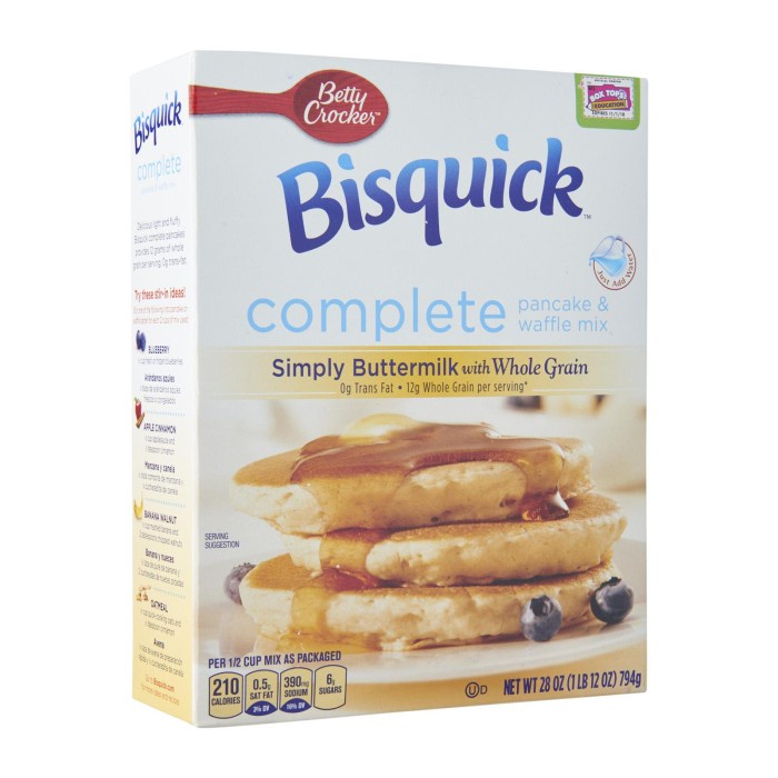 

Betty Crocker Bisquick Complete Whole Grain Pancake And Waffle Mix