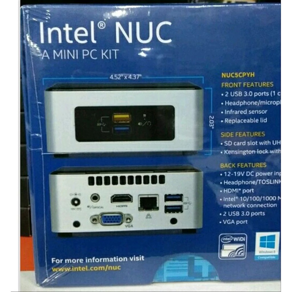 Termurah Intel Mini PC NUC5CPYH Terlaris