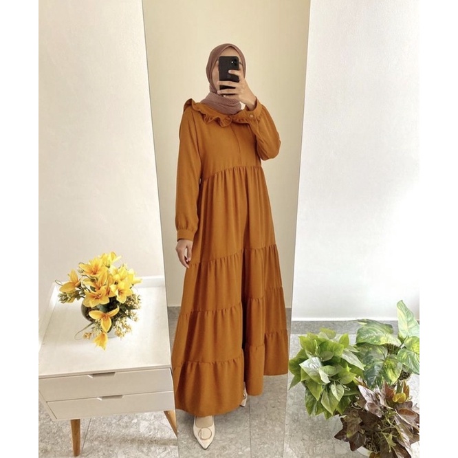 NAYARA MAXY DRESS RAYON AIRFLOW CRINGKEL