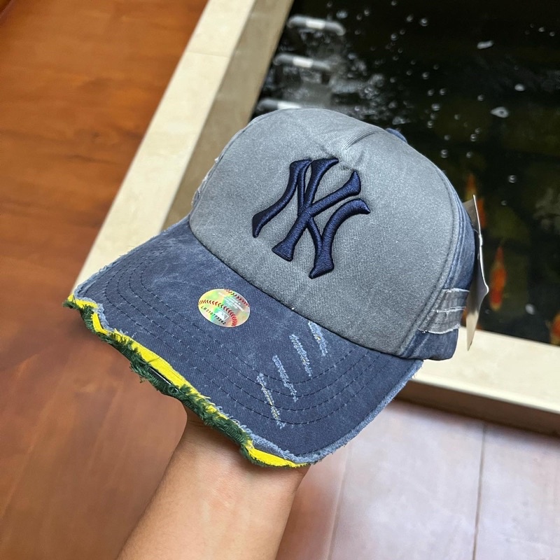 Topi MLB New Era Yankees NY New York Ripped Jeans Premium Import Brand New Baseball