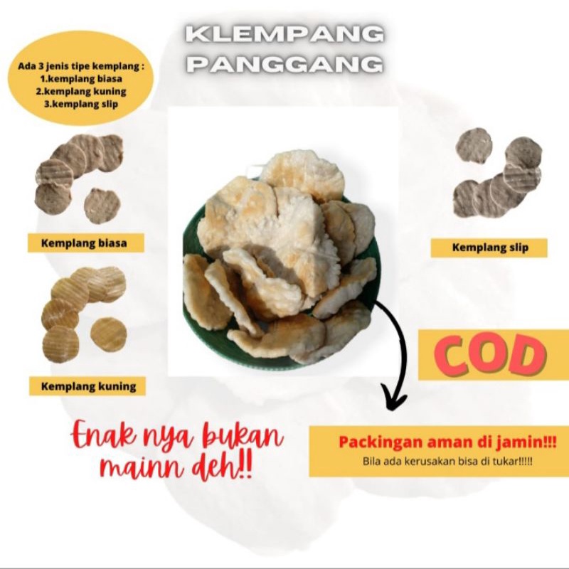 

Kemplang panggang tunu khas palembang dari ikan tenggiri premium ukuran standar sudah siap untuk dimakan 1 paket maksimal 2 pack