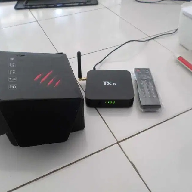 Tjbox TX6 4/32 GB 6K Android Tv Box Allwiner H6 Bluettoth 4.1 dual wifi