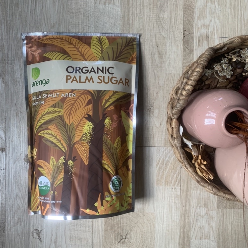 

LAKU Organic Palm Sugar Gula Semut Aren Arenga 1 kg