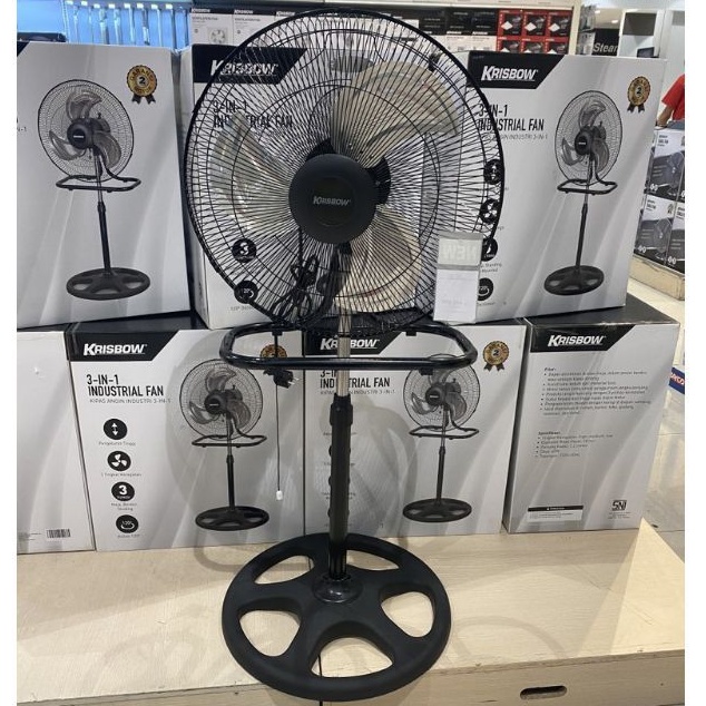Krisbow kipas angin industrial 3 in 1 18 inch