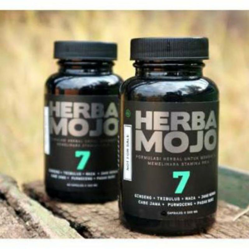 HERBA MOJO HERBANA HERBAMOJO 7 SUPLEMEN STAMINA PRIA ASLI KUAT OBAT HERBAL PRIA