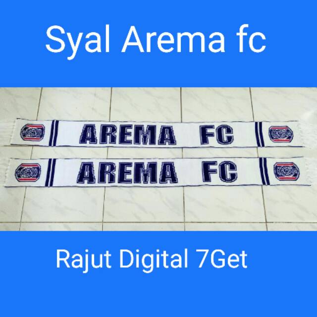 Syal Arema fc aremania scraf rajut digital 7Get