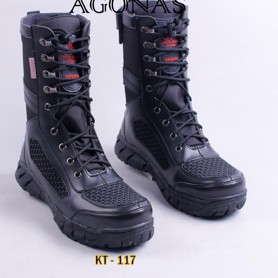 BISA COD 3.3 SEPATU PDL TNI/POLRI BOA RIDERS AGONAS ORIGINAL SHOES #048