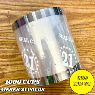  Harga  Murah PLASTIK  LID SEALER  CUP  POLOS  21 1000CUP 