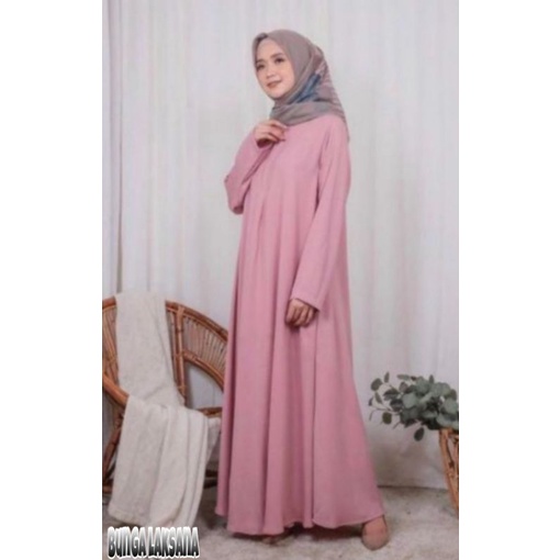 ( BISA COD ) Abaya turky wanita basic polos/Abaya Arab