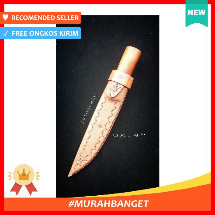 Pisau & Gunting Dapur - Pisau Cap Garpu Asli 4 Inci Solingen Jerman Dan Sarung Kulit Khusus - Dapur