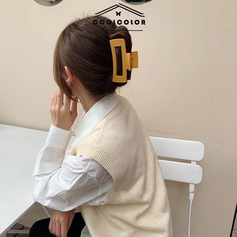 COD Klip Rambut Buram Retro Temperamen Berongga Ambil Klip Murah Import Aksesoris Wanita
