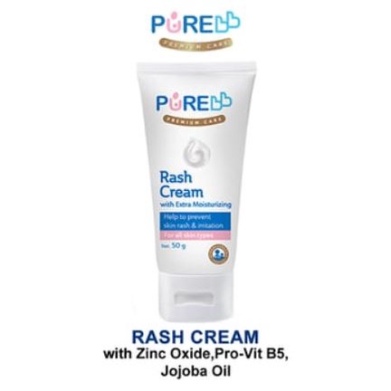 Pure Baby Rash Cream with Extra Moisturizing 50gr PureBB