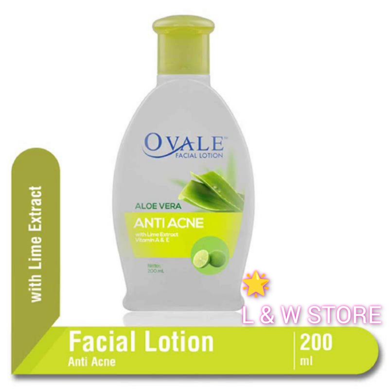 OVALE 2in1 FACIAL LOTION ANTI ACNE 60ml | 100ml | 200ml