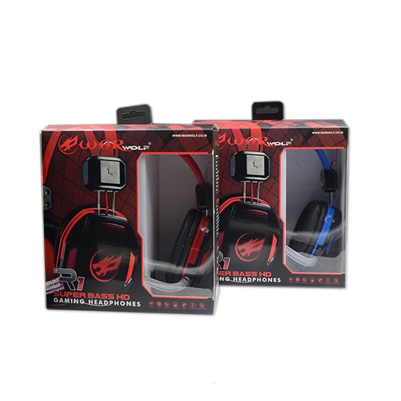 Trend-Headset Gaming Warwolf T4 Original PLUS Splitter Audio