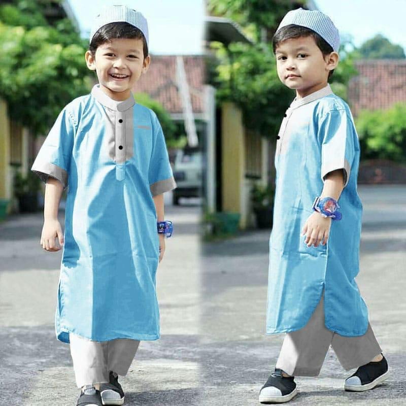 Setelan Ringgo - Pakaian Anak - Setelan Anak Laki-Laki Terbaru - Baju Koko Anak Cowok