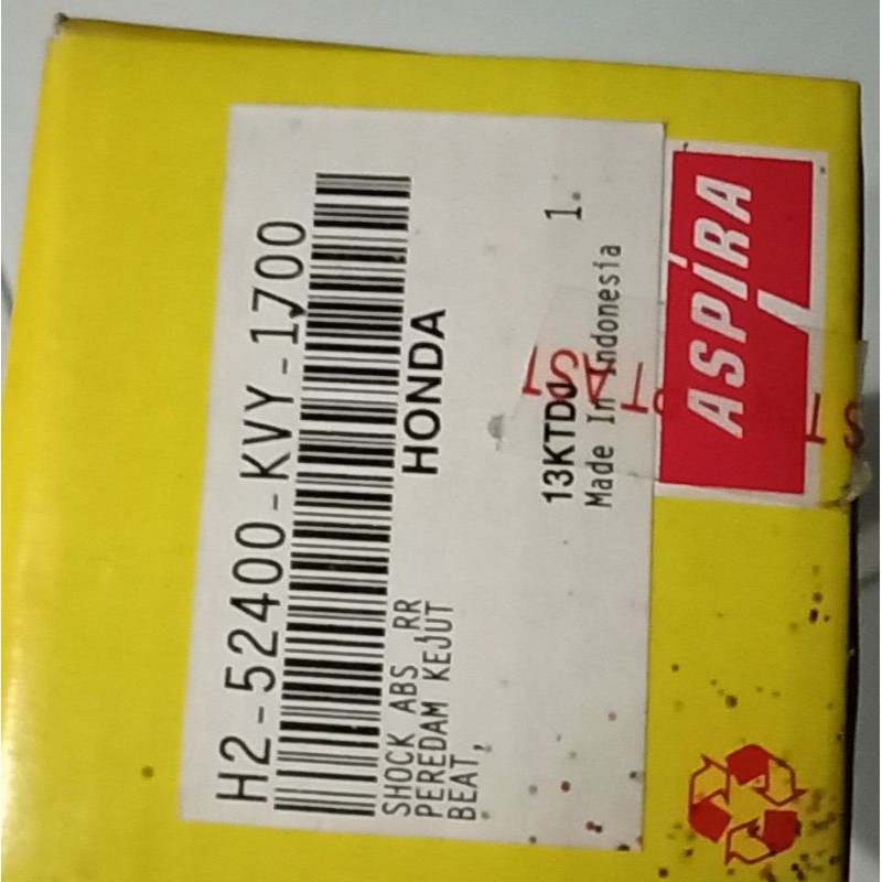 SHOCKBREAKER BELAKANG HONDA BEAT ASPIRA ORIGINAL
