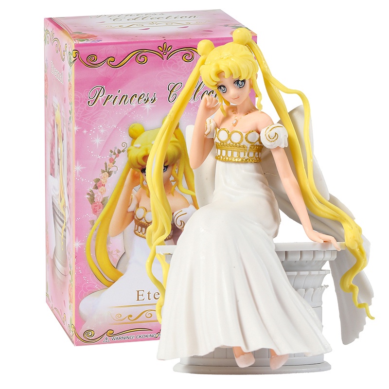 Action Figure Anime Sailor Moon Ukuran 13cm Untuk Dekorasi Kue