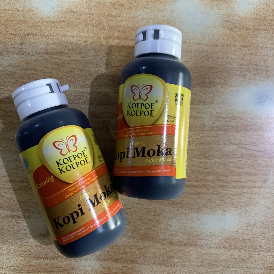 

Pasta Kopi Moka Kupu kupu 60 ML koepoe koepoe coffee mocca koepoe Perisa Paste