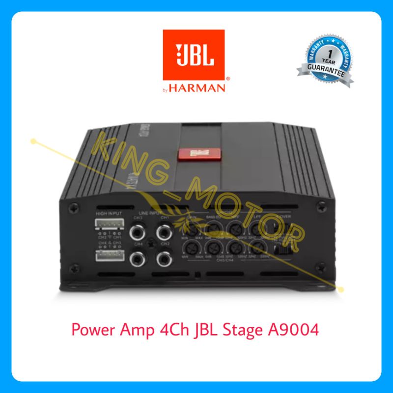 Power Amp 4Ch JBL Stage A9004