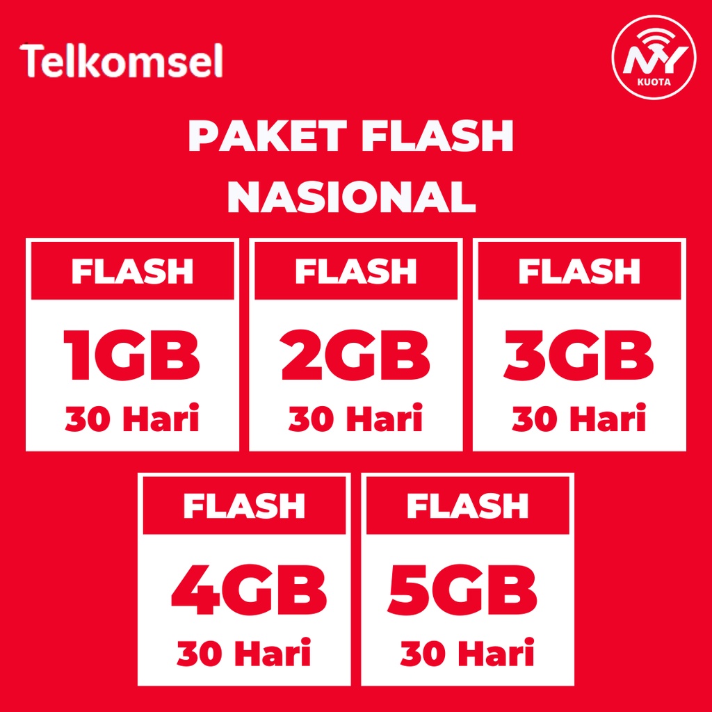 Paket Internet Telkomsel Data Flash