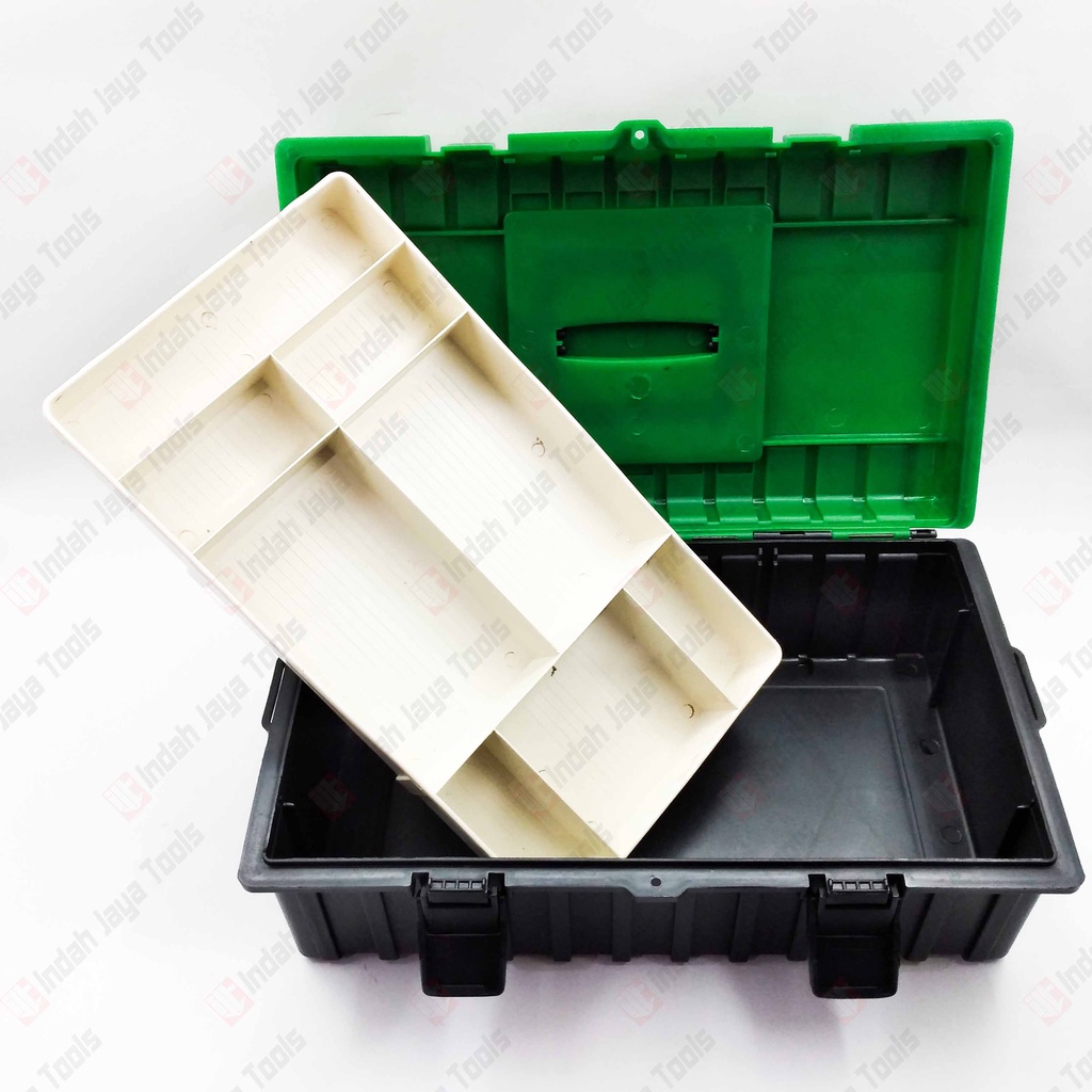 TEKIN Toolbox Besar Tool Box Kit Plastik Tempat Kunci Kotak Perkakas