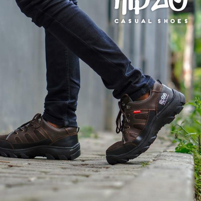 Terjangkau Sepatu Safety Pria  M- 051 Hipzo Sepatu outdoor  Kerja Proyek Sepatu ORIGINAL terlaris Ujung Besi Safety Sefty Shoes Pria Boots Krisbow Jogger King Cheetah