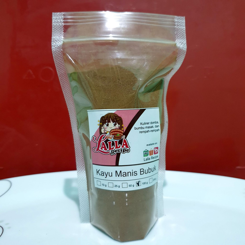 

Kayu Manis Bubuk 100 gram / Cinnamon Powder 100 gram