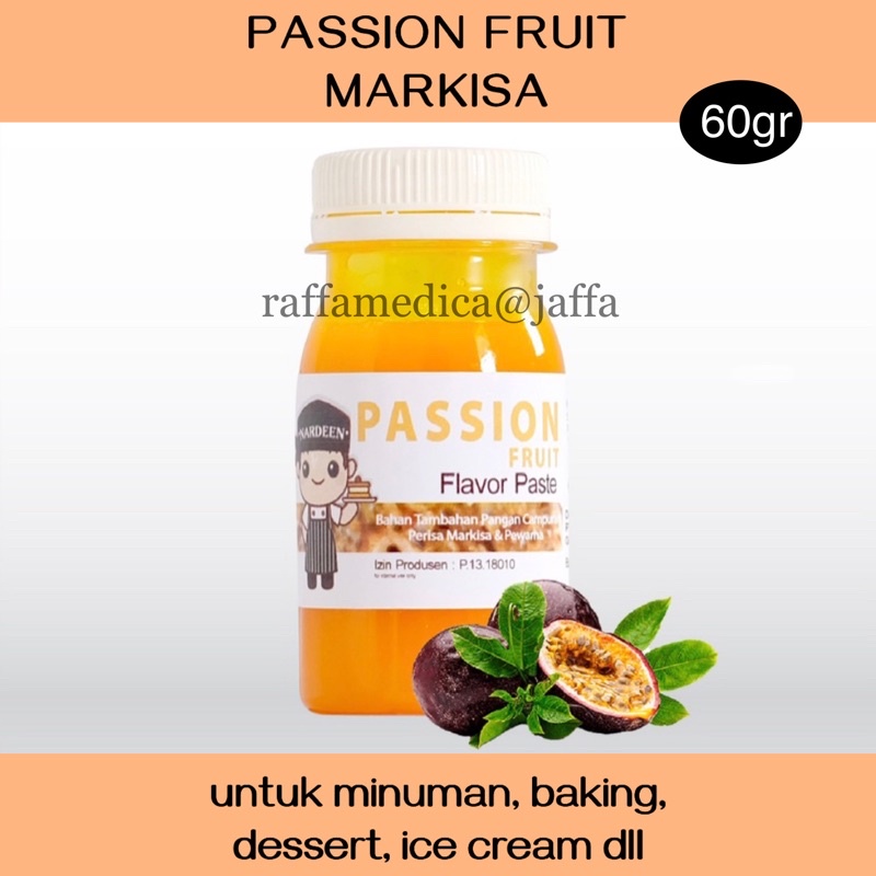 Pasta Perisa Pewarna MOHLER 60gr - PASSION FRUIT / MARKISA