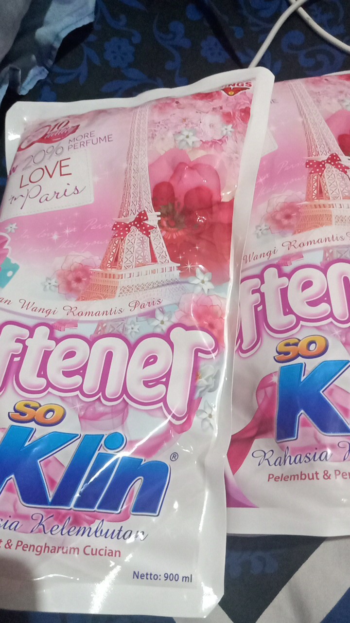 Soklin Softener Pouch 800 Ml Rp.17.990 Jadi Rp. 11.990