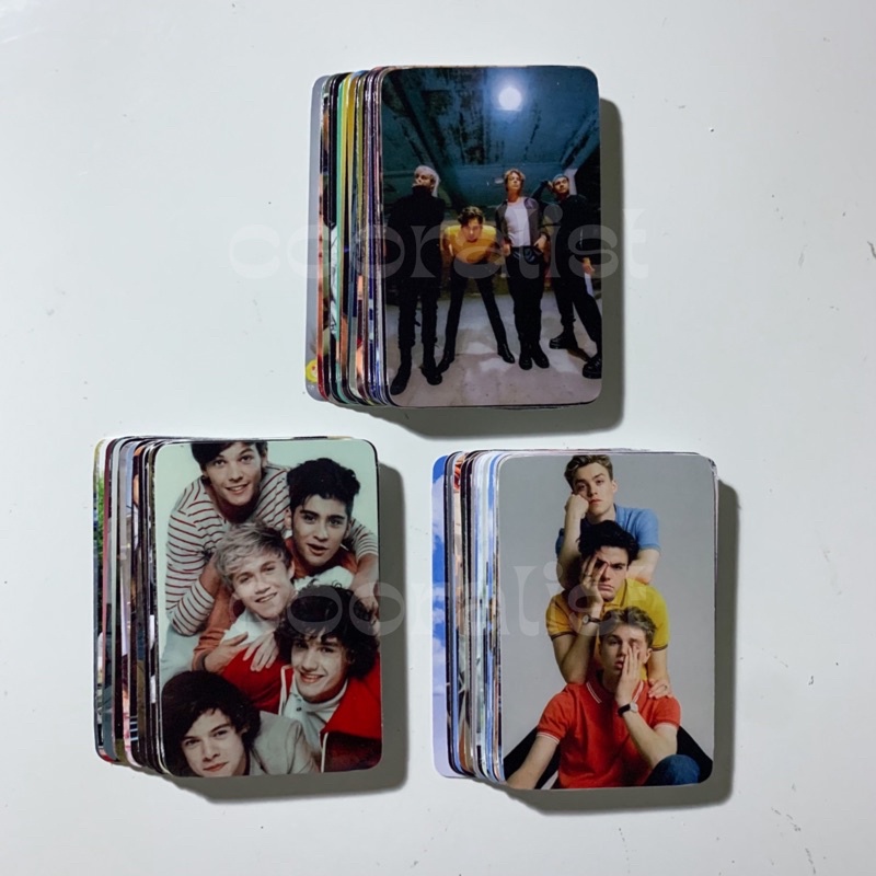 PHOTOCARD 25pcs One Direction , 5SOS , New Hope Club