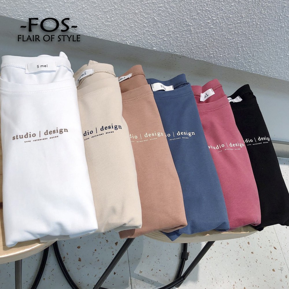 KAOS WANITA SIMPLE PREMIUM HIGH QUALITY BAHAN BERKUALITAS - MQ STORE