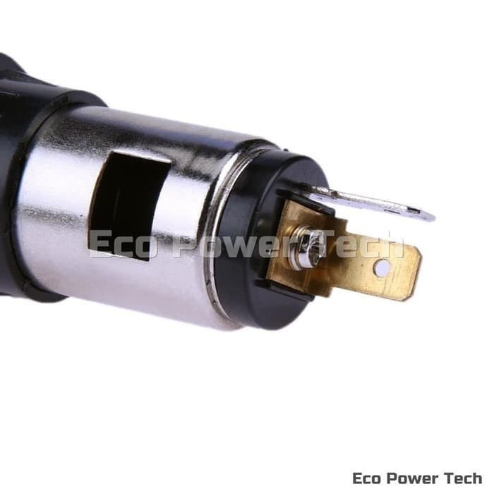 Mobil-Audio-Konektor-Kabel- Soket Colokan Listrik 12V Socket Lighter Charger Mobil Motor Soket Cas