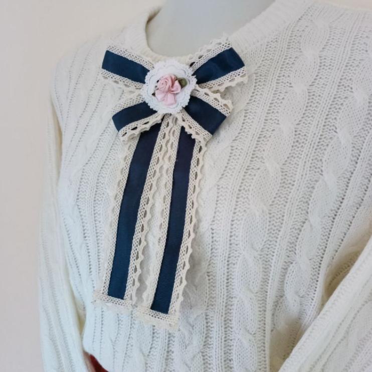 Bagus Banget.. Charlotte Brooch || Premium Ribbon Brooch || Bross Pita Korea || Bross Pita Kawaii