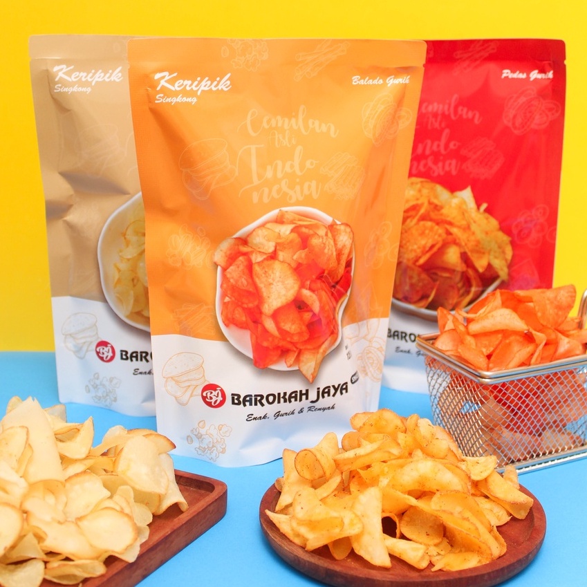 

Keripik Singkong Barokah Jaya Snack Renyah Punya Selera