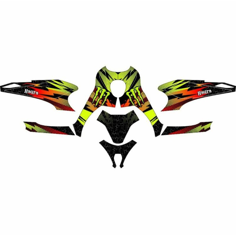 stiker decal full body honda genio