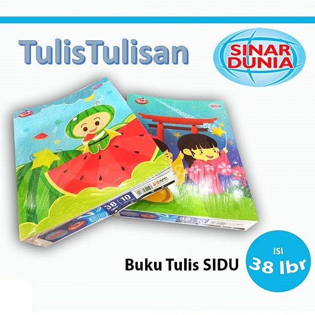 

Buku Tulis 38 Lembar Sinar Dunia / SIDU 38