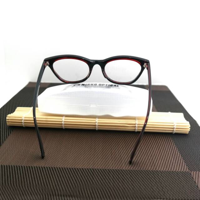 Frame Kacamata 1987 C2 CAT EYE  gratis lensa anti radiasi, Kacamata Baca Termurah