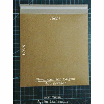 

Custom Amplop 16x17cm Samson 150gsm+Perekat