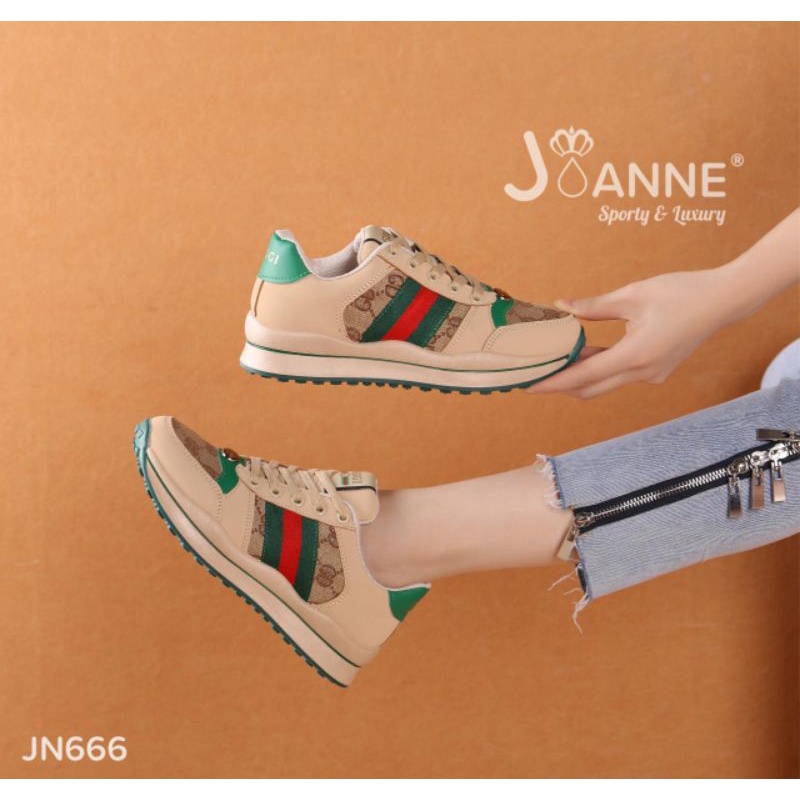 RESTOCK!! [ORIGINAL] JOANNE Sporty Sneakers Shoes Sepatu Wanita #JN666