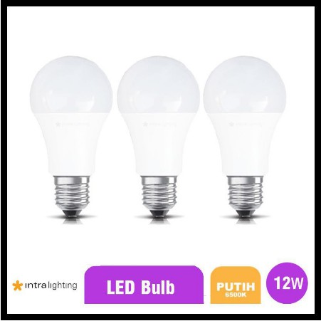 Lampu Bohlam Intra Lighting Led Bulb 12W/Bohlam/Lampu