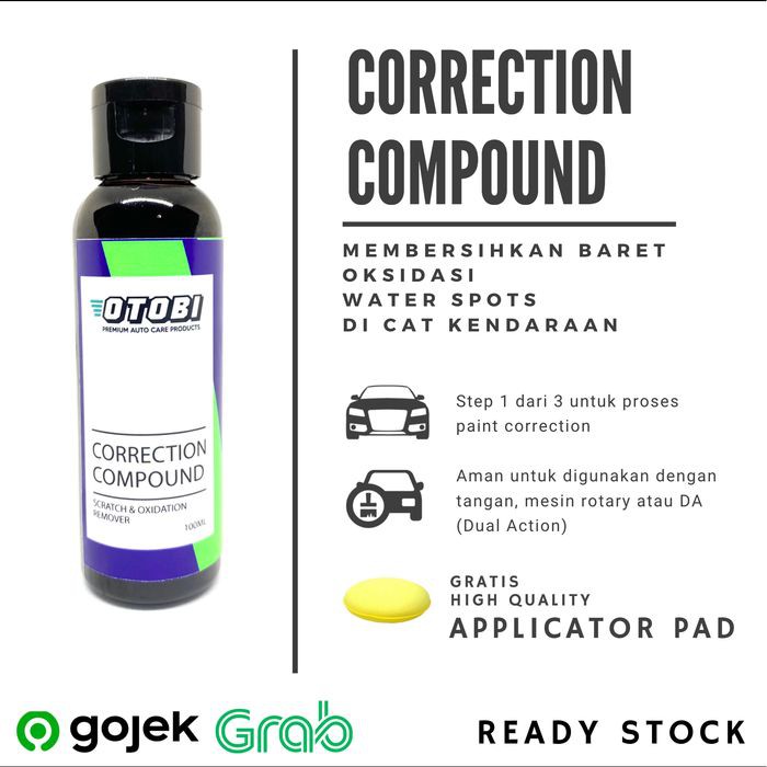 Otobi Correction Compound 100ml HIGH QUALITY Kumpon Kompon Obat Poles